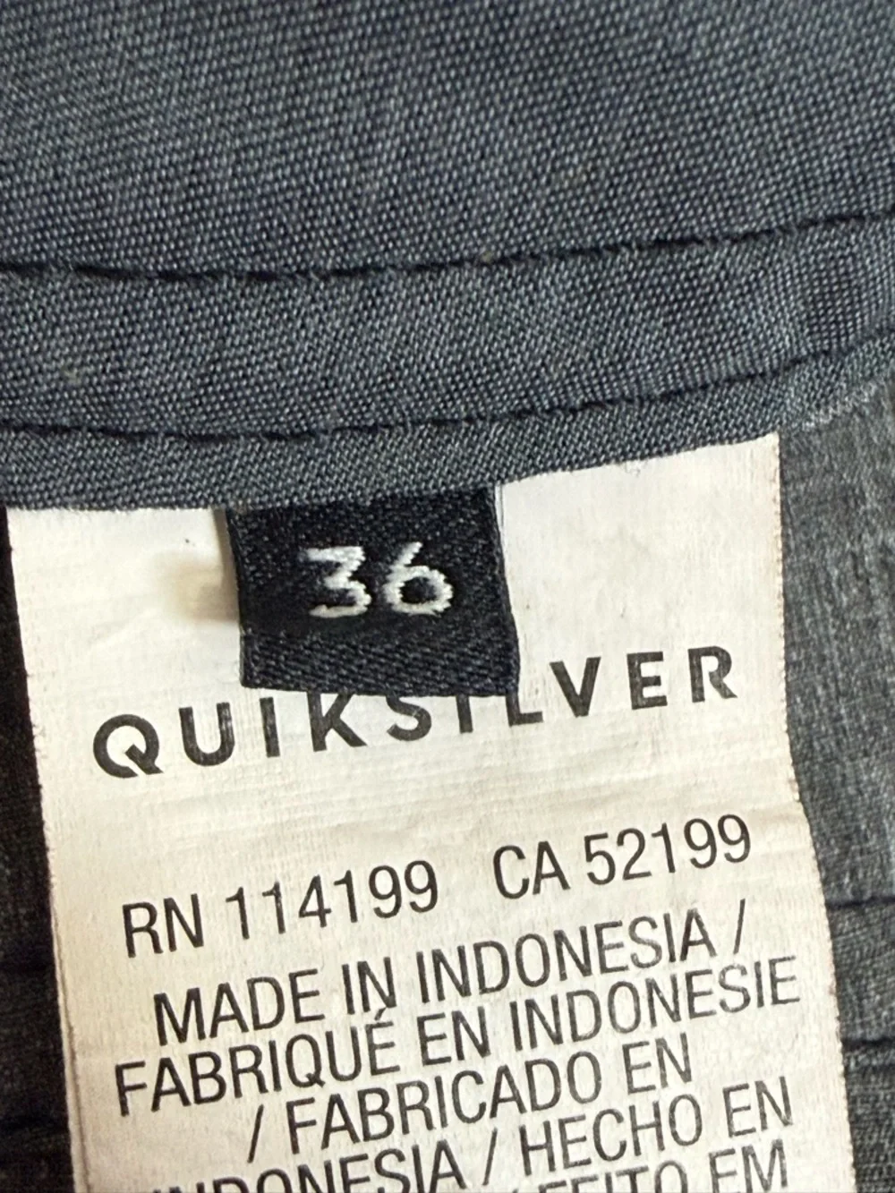 Quiksilver Highline “Hold Down” 18” Board‎ Shorts 🌊 Men’s 36